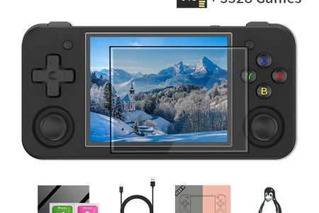 RG35XX H Handheld Game Console Linux 3.5 Inch IPS Screen H700 Retro Video Games Player 3300Mah 64G 5528 Classic Games