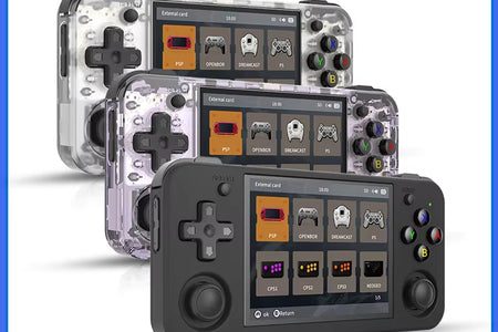 RG35XX H Handheld Game Console Linux 3.5 Inch IPS Screen H700 Retro Video Games Player 3300Mah 64G 5528 Classic Games