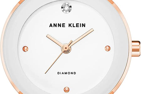 Women'S Genuine Diamond Dial Bangle Watch